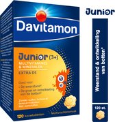 Davitamon® Junior Multivruchten Multivitamines - 120 Kauwtabletten Vanaf 3 Jaar