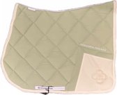 CT Emblem Perforated Jersey Quilted Jumping Saddle Pad