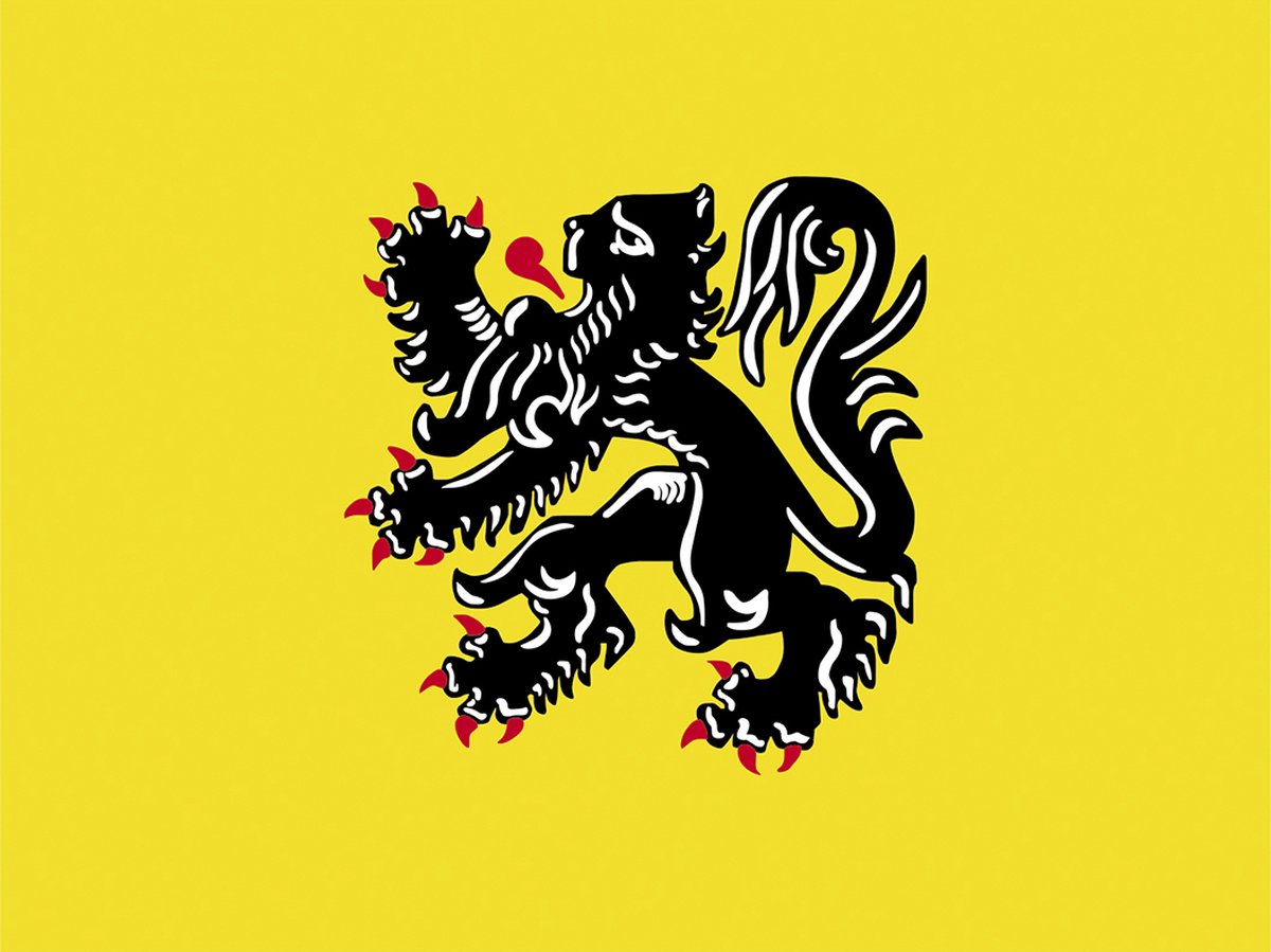 Stickers Vlaamse Leeuw L 20 X 14 Cm Vlaamse Leeuw Vlaanderen 11 