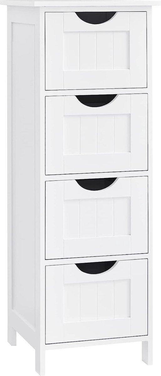Furnstar - Badkamerkast - 30x30x82 cm - Wit