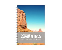 Reisdagboek Amerika - schrijf je eigen reisboek Verenigde Staten US