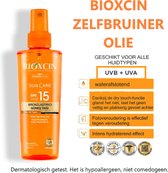 Bioxcin Suncare Zelfbruiner Olie 15 SPF 200ml (waterbestendig-Voor alle soorten huid)