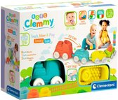 Clementoni - Sensorische trein - Baby speelgoed - Zachte trein - Soft Clemmy - Handvaardigheid - 6-36 maanden