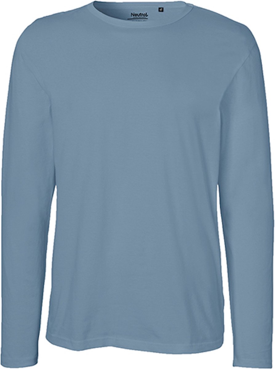 Neutral Men´s Long Sleeve T-Shirt NE61050 - DUSTY INDIGO - XXL