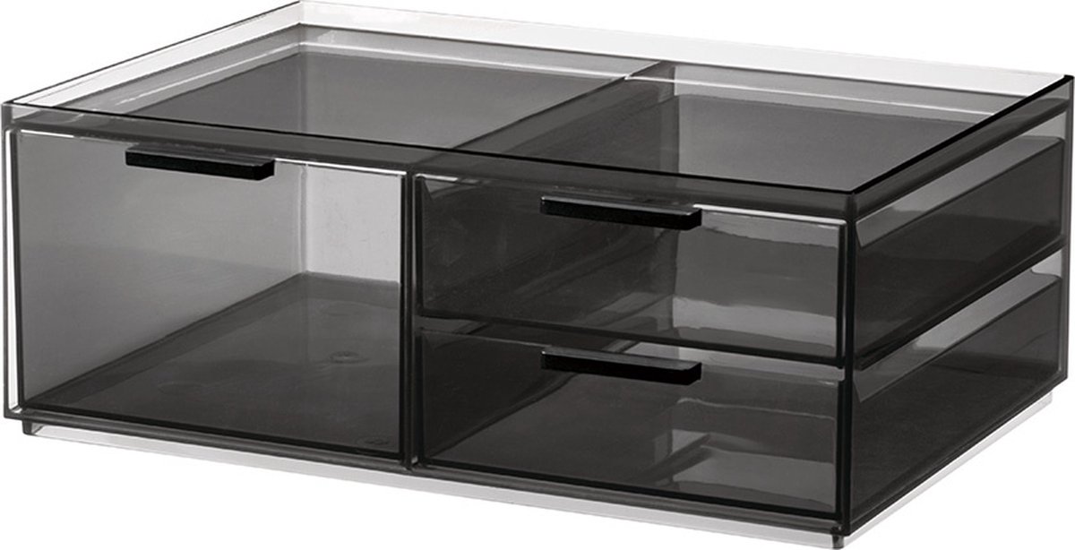 iDesign - Sarah Tanno Organizer voor Lippenstift - Gerecycled Kunststof - Grijs