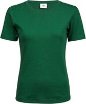 Ladies Interlock T-Shirt - Forest Green - L - Tee Jays
