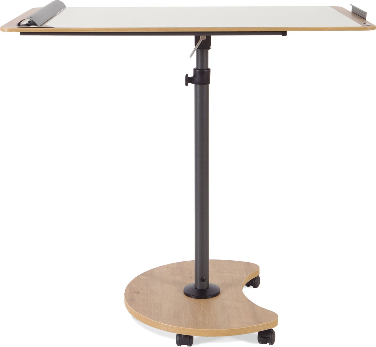 Rocada flipover - Natural - 67x115cm - kantelbaar tot tafel beschrijfbaar en magnetisch - verrijdbaar thumbnail 2