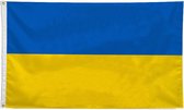 VlagDirect - drapeau ukrainien - drapeau ukraine - 90 x 150 cm.