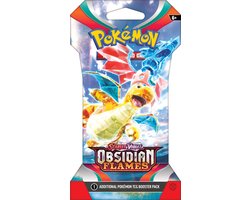 foto van Pokémon Scarlet & Violet Obsidian Flames Sleeved Booster - Pokémon Kaarten