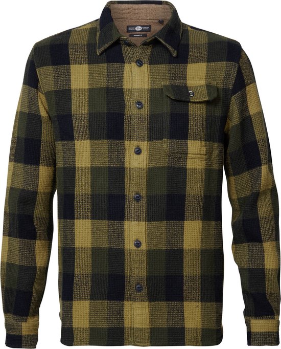 SKOT Fashion Shirt – Circular White – Regular Fit – Brest Pocket –