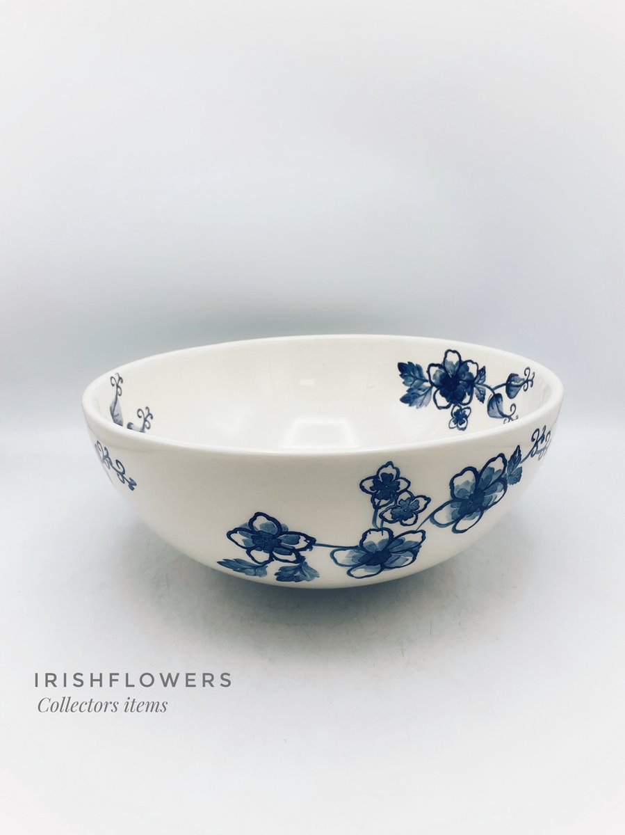 Schaal - Decoratie - Villa pottery - Woondecoratie - Handmade - Keramiek - Dutch Blue 6