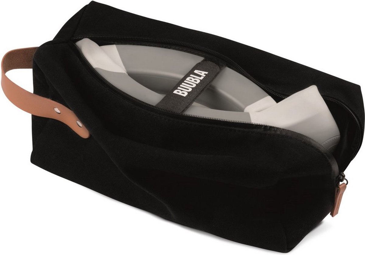 Goedkoopste Buubla opbergtas voor opvouwbaar reispotje - handig handvat makkelijk voor op reis - leren plassen zindelijk worden - uniek - perfect voor onderweg - toilettrainer lichtgewicht hip design
