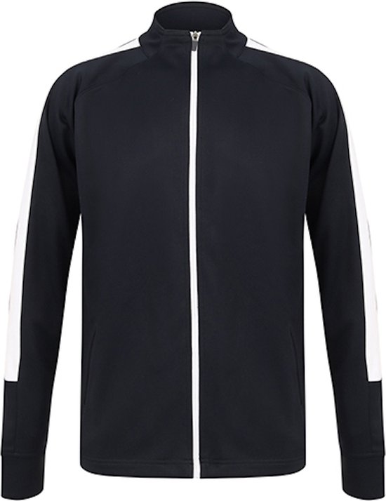 Haut de Survêtement Unisexe avec Fermeture Éclair Marine/ White - M