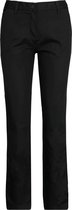 Broek Dames S WK. Designed To Work Black 65% Polyester, 35% Katoen