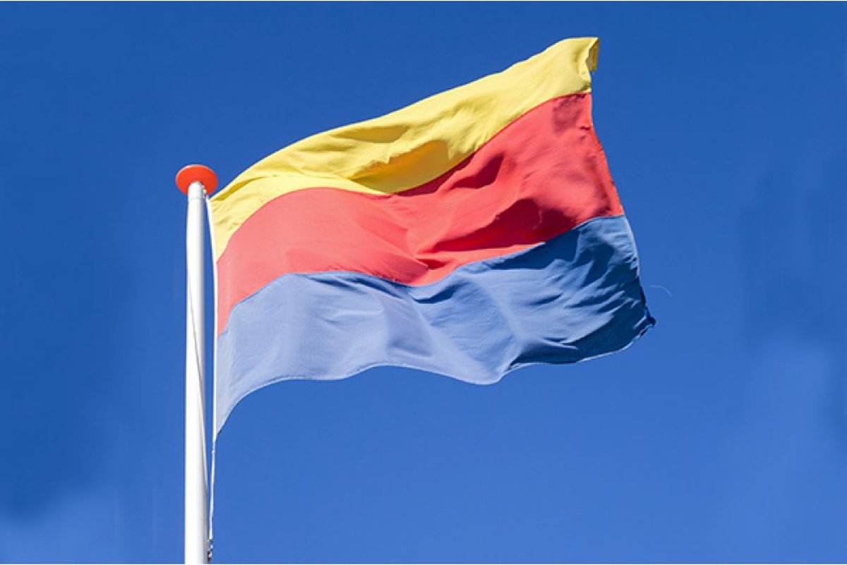 Vlag Noord Holland 100x150cm