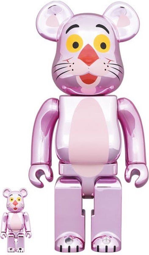 （訳ありセール 格安） 100% & 400% Bearbrick bol | ed.) (Chrome Panther Pink - set その他