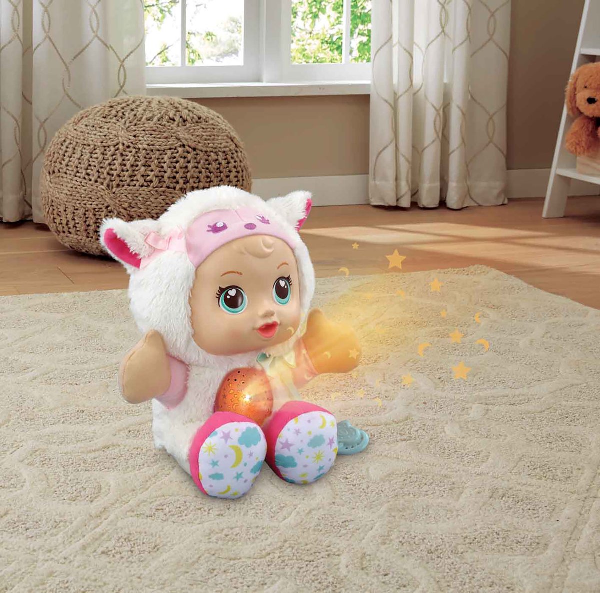 VTech Little Love Mijn Knuffelpop Dromenland - Educatief Babyspeelgoed - Liedjes en Kleuren Speelgoed - Van 1,5 tot 6 Jaar — cadeau in Spellen & Speelgoed - foto 4