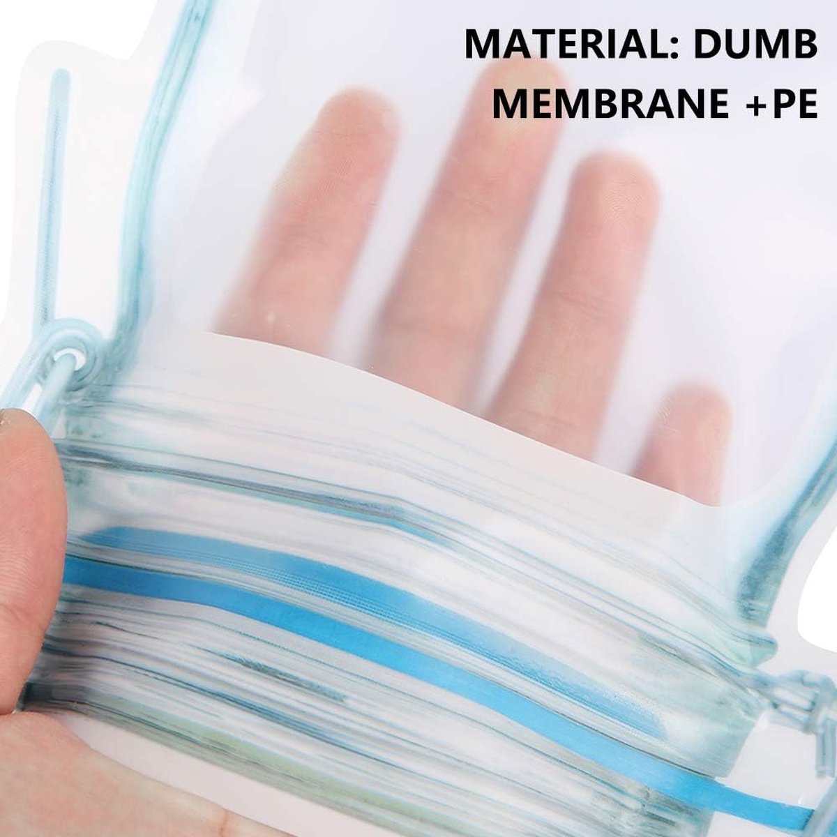 Mason Bottle Ziplock Bags Mason Jar Bottle Bag Reusable Seal Spice Storage Bag Leakproof Self Sealing Snack Bag Fresh Bag for Picnic 40PCS (S M L High