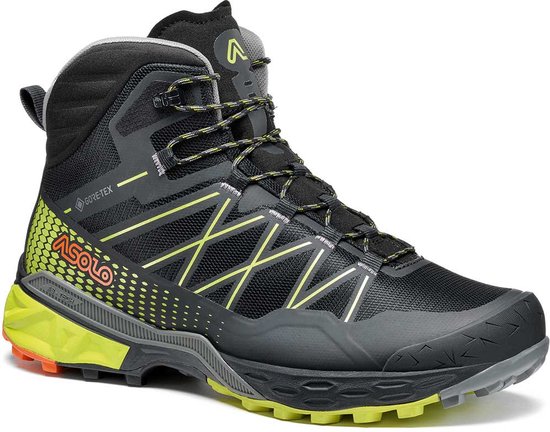 Asolo Tahoe Mid GTX MM - Chaussures de randonnée - Homme Noir / Yellow Safety 42.5