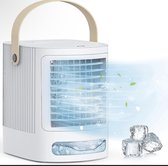 Nortec Aircooler - Mini refroidisseur d'air Airco avec éclairage LED - ventilateur - Avec réservoir d'eau - 6 couleurs