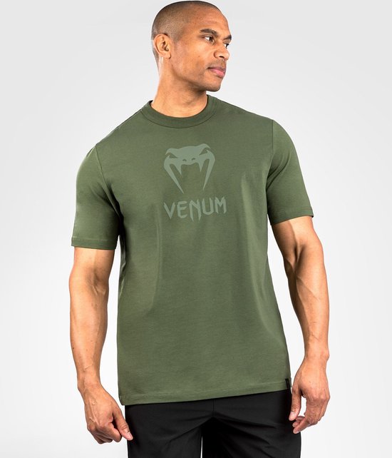 Venum Classic T-shirt Katoen Military Green maat S