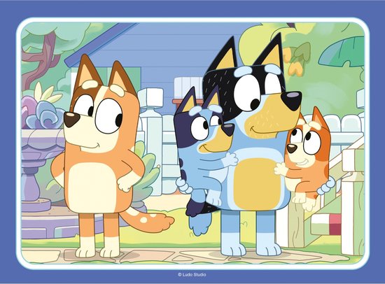 Ravensburger 4-in-1 puzzel Bluey | bol