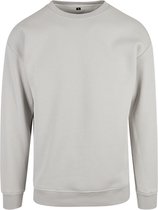 Unisex Sweater 'Crewneck' ronde hals Light Asphalt - S