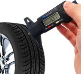 Compteur de profil de pneu LED I Compteur de profil de pneu numérique I Jauge de profondeur de Liserés I Outils de mesure du profil de pneu I Jauge d'épaisseur