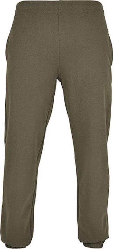 Basic Sweatpants Joggingsbroek met steekzakken Olive - 3XL