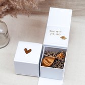 Ideefabriek Onthullingsbox – Verrassing in Een Ballon - Verjaardag - Zwangerschap - Bruiloft - Getuigen - Ceremoniemeester - Cadeau - Cadeau geven - Origineel Cadeau