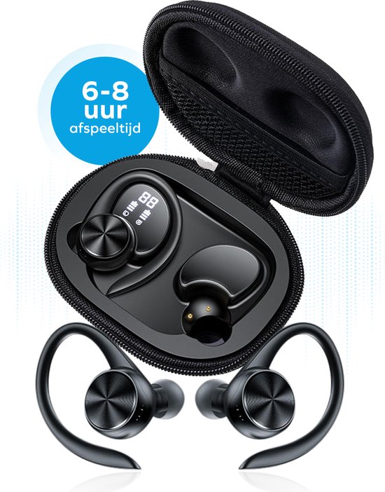 Double MM100 - Draadloze oordopjes - Bluetooth Oordopjes - Sport Oordopjes - Sport Oortjes - Oordopjes draadloos - Lekkere Bass cadeau geven