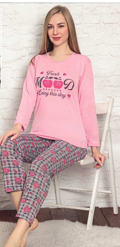 Dames pyjama Fresh Mood Roze XL