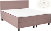 2 Persoons Boxspring Rolene Roze 160x200