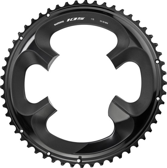 Shimano Kettingblad 105 R7000 50t 110 Mm 11s Zwart van Shimano — afbeelding 3