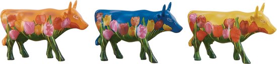 Cowparade | art pack Nederland/tulpen (Netherlands/tulips) | (set 3 stuks)