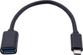 AM-IP® USB-C Male naar USB 3.0 Female OTG Data Connector Kabel - 10 cm | Supersnelle Gegevensoverdracht | Compatibel met USB-C Apparaten | USB 3.0 Accessoirekabel