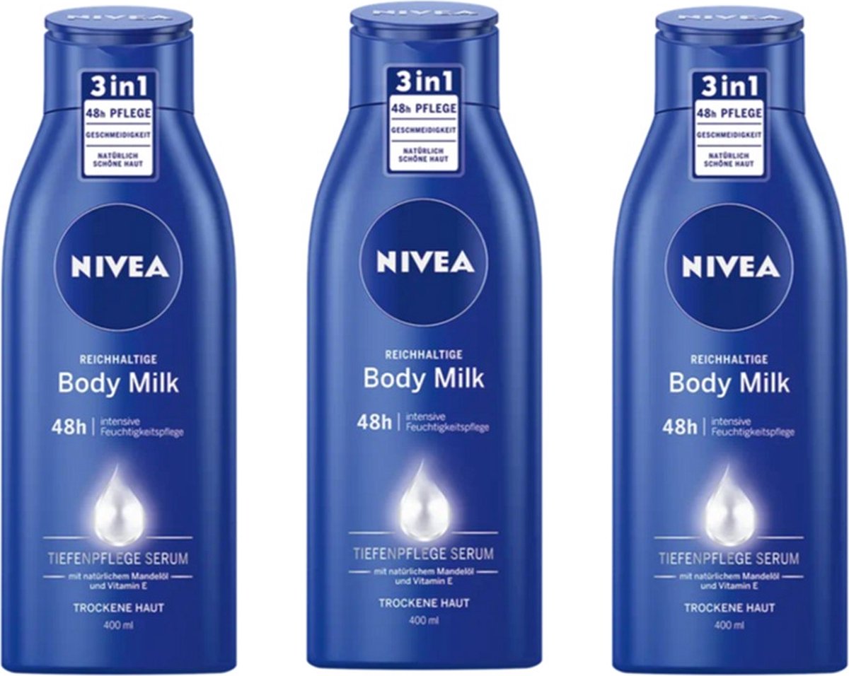 Nivea Bodymilk - Original - 3 x 400 ml