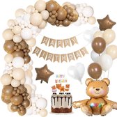 Paquet d'arc de ballon Happy Birthday Beer DeLuxe 79 pièces - ours - ours - ballon - anniversaire - anniversaire