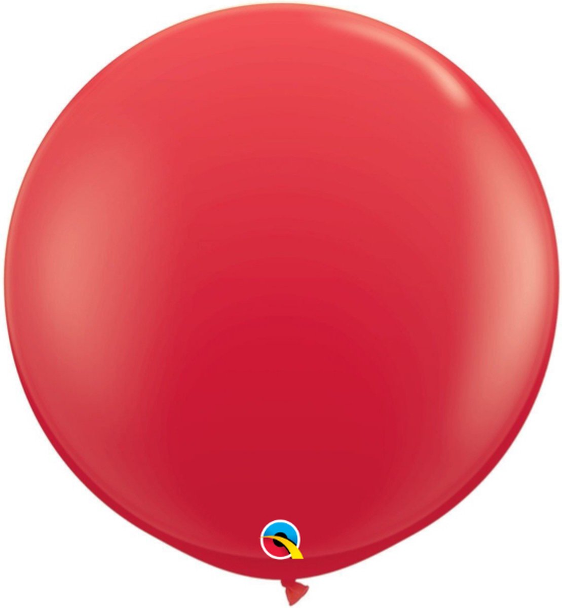 Qualatex Megaballon Rood 90 cm 2 stuks