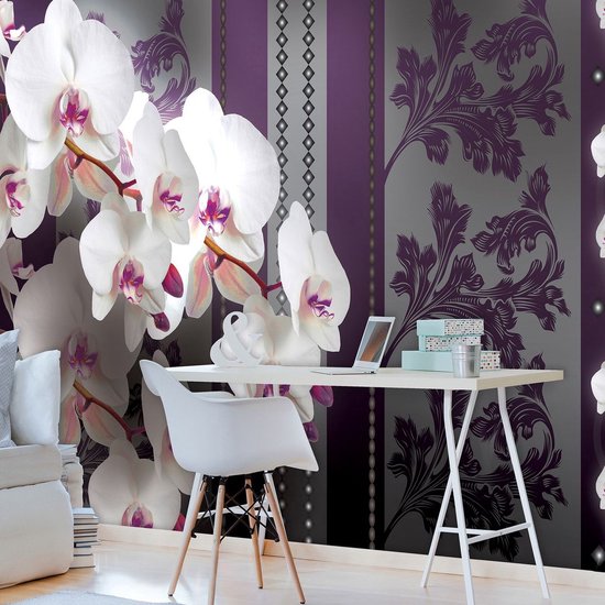 Violet Photomural, revêtement mural