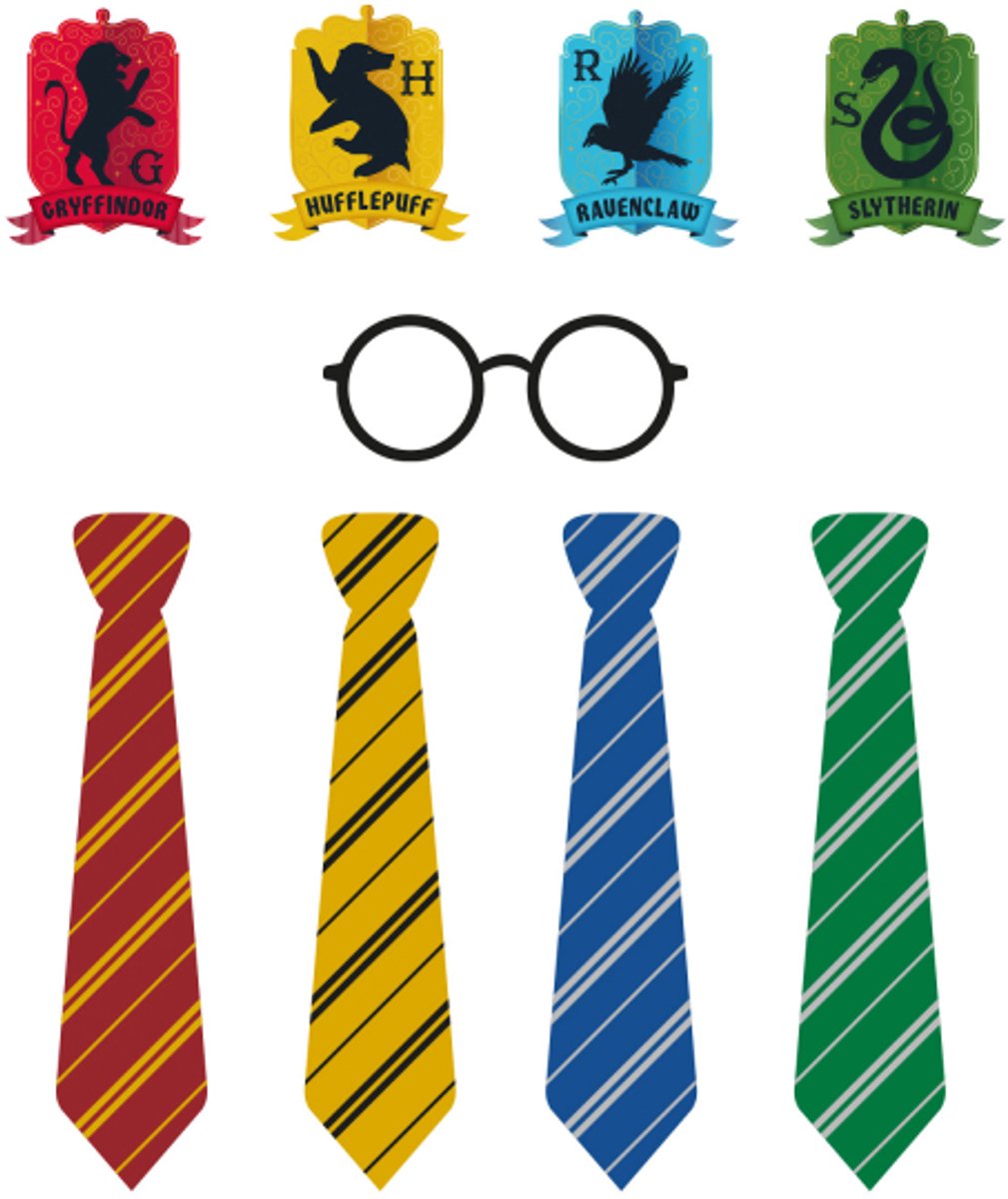 Rietmuller - Riethmuller - Harry Potter House - Photoprops - 24 stuks