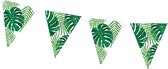 PARTYDECO - Tropische bladeren kartonnen slinger - Decoratie > Slingers en hangdecoraties