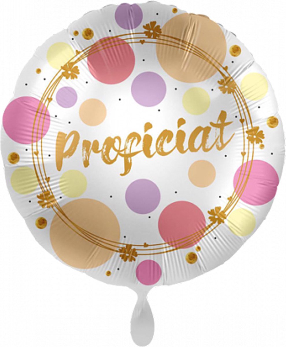 Folieballon - Proost – Proficiat