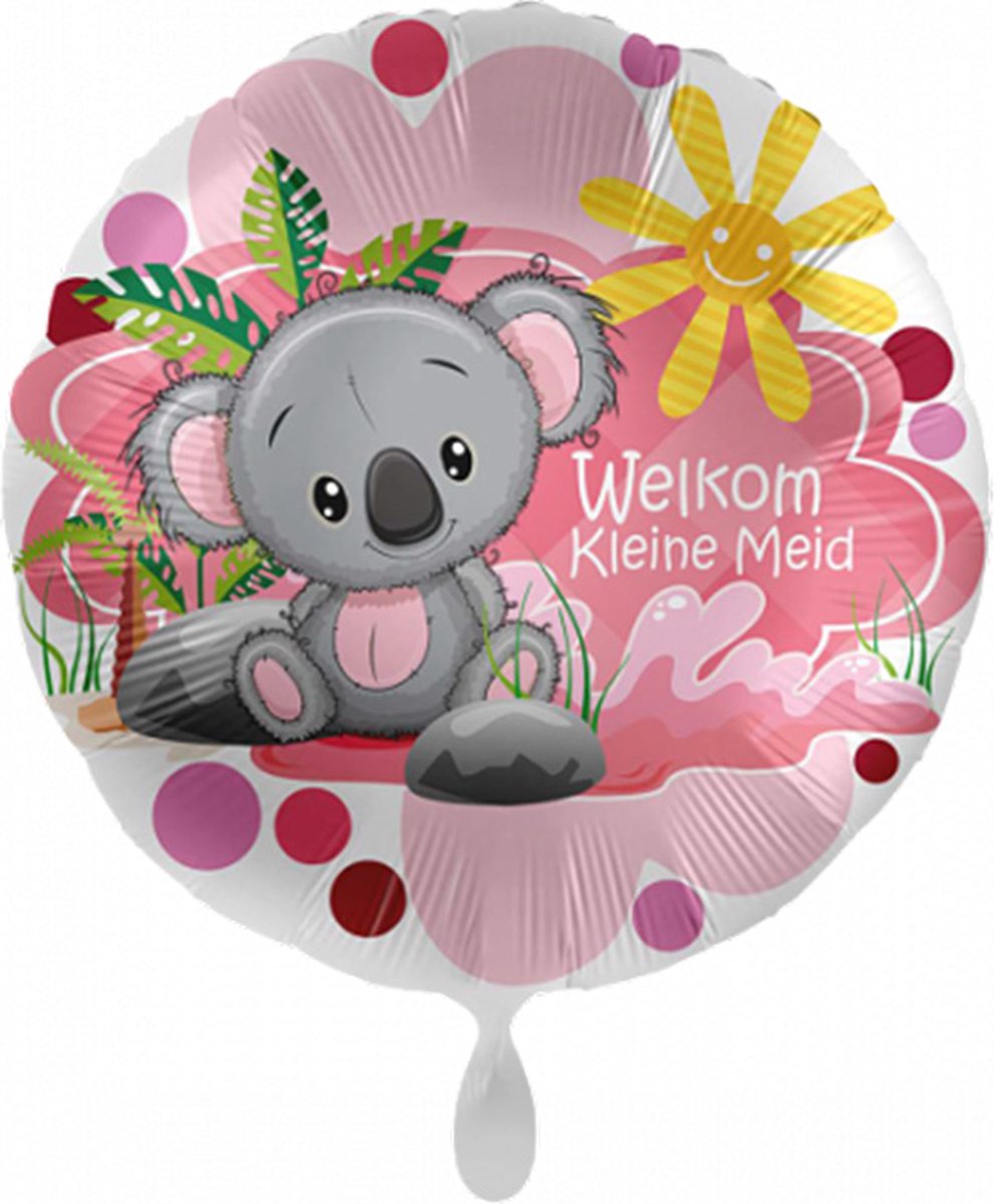 Folieballon - Welkom kleine Meid