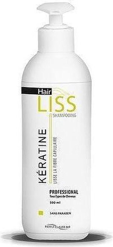 Claude Bell Hair Liss Keratine Shampoo 500ml.