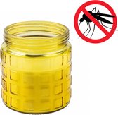 Brash - Citronella Kaars - Anti muggen kaars - Buiten Kaars - Tuin Kaars - Tuindecoratie - Geel