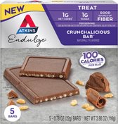 Atkins | Endulge | Crunchalicious Bar | Doos | 5 x 22 gram