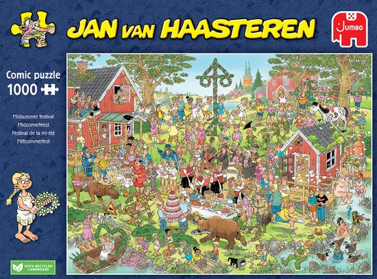 Jan Van Haasteren Puzzel Midzomer Festival - 1000 Stukjes - Jan van Haasteren