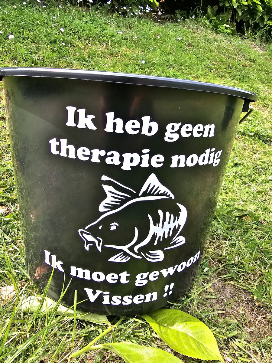 Geen Therapie nodig , ik moet vissen