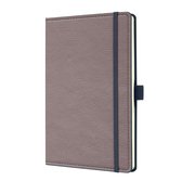 Sigel agenda 2024 - Conceptum - A5 - 2 pagina's / 1 week - Casual Taupe - SI-C2451